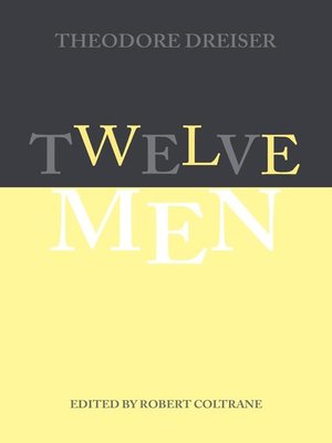 cover image of Twelve Men
